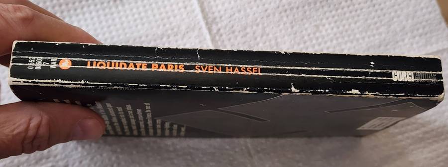 Vintage SVEN HASSEL Book - "LIQUIDATE PARIS" great condition, great author!