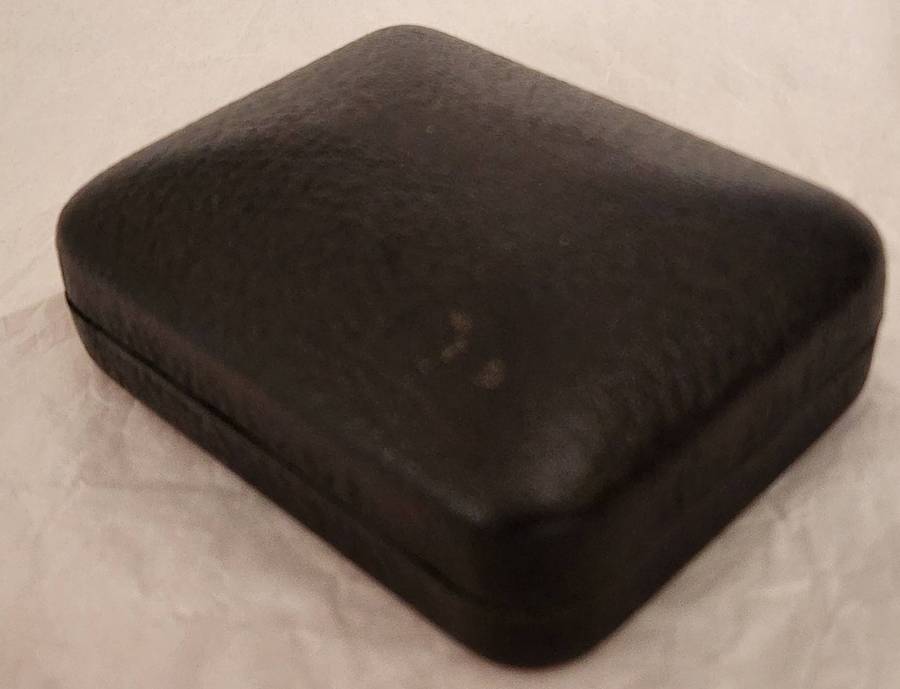 CUFFLINKS - "FOSTER GRAY" heavy silver pair in Box- brand new and highly desirable items, WOW!