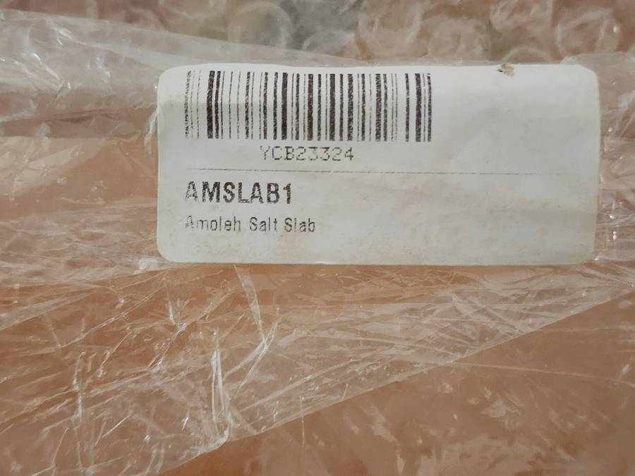 Himalayan Pink Salt Cooking Blocks (2) 1,4 kg Natural Grill Slab (ex Yuppi CHEF "Amoleh)- BRAND NEW!