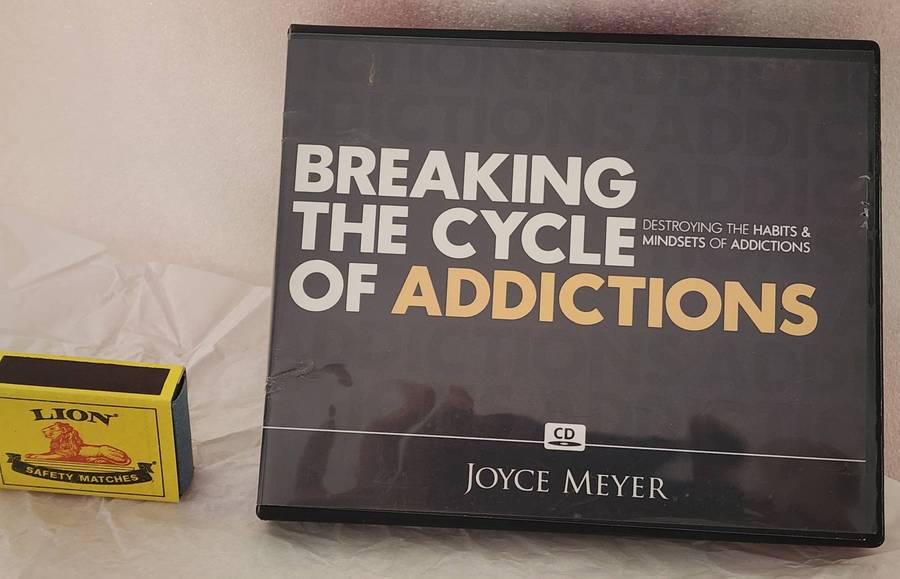 CD Music- JOYCE MEYER Ministries "Breaking the Cycle of ADDICTIONS" -destroying habits & mindsets