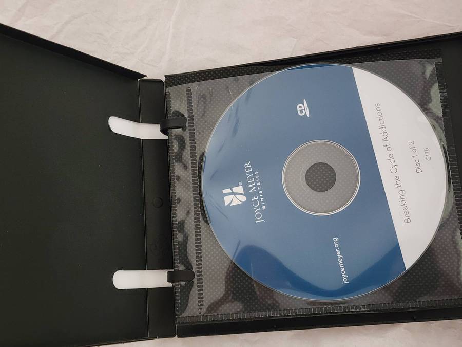 CD Music- JOYCE MEYER Ministries "Breaking the Cycle of ADDICTIONS" -destroying habits & mindsets