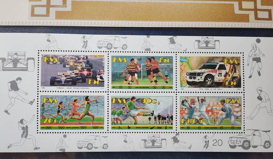 Stamps -SOUTH AFRICA 1992 Full complete YEAR PACK- stamps and M/Sheets-super Amazing bargain
