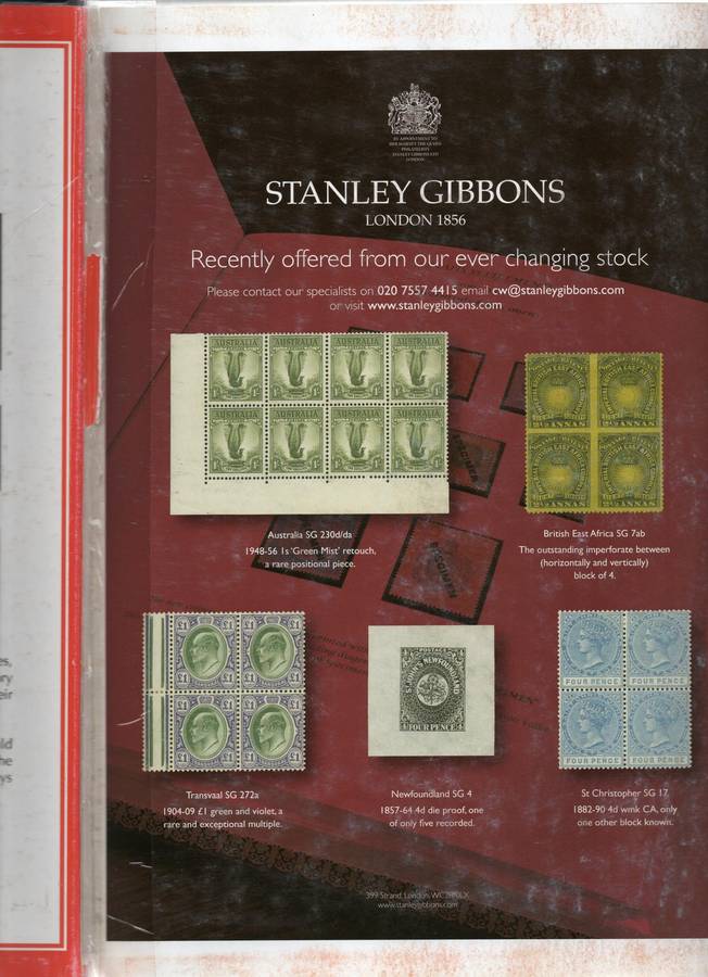 Stanley Gibbons 2019 Commonwealth and British Empire Stamp Catalogue.