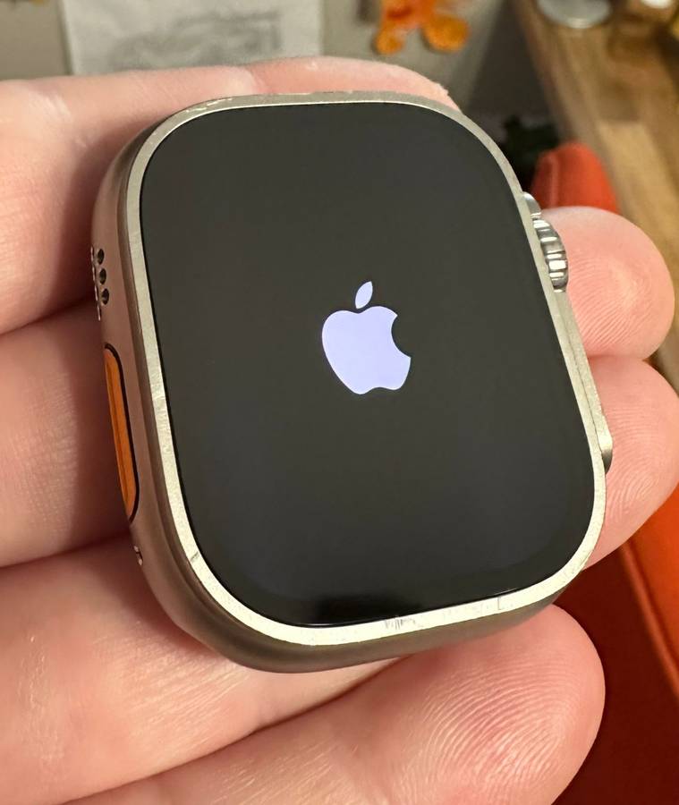 Apple Watch Ultra (1st Gen) 49mm Titanium, many extras