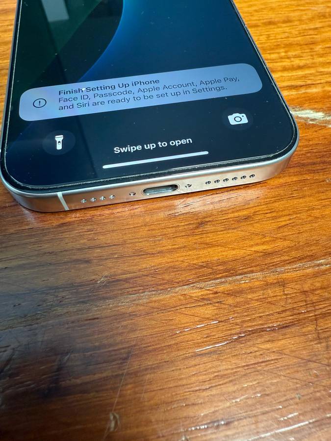Apple iPhone 16 Pro Max  White, 256GB (Complete with Box & Accessories)