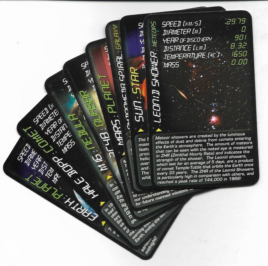 Top Trumps Space Phenomena