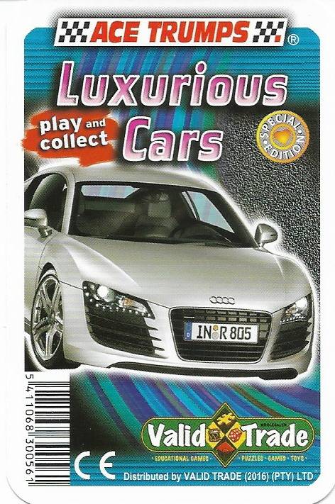 Ace Trumps Luxurious Cars