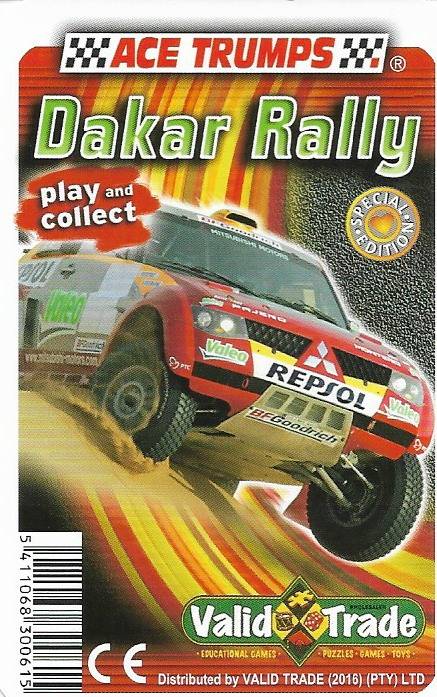 Ace Trumps Dakar Rally