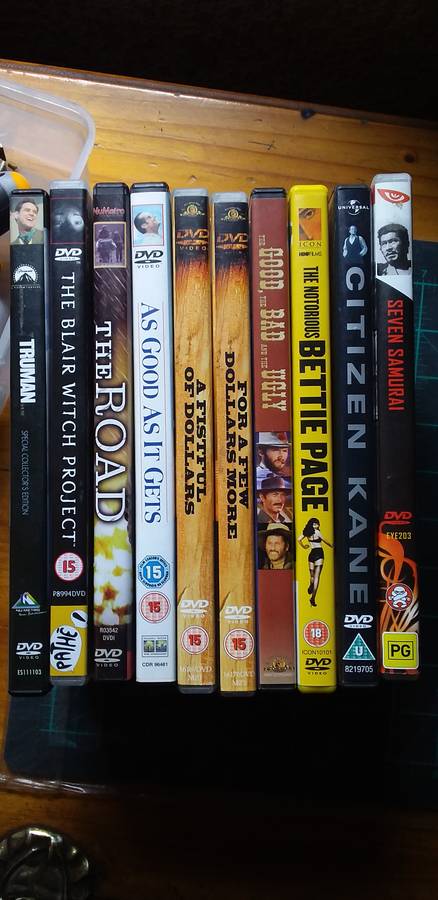 10 DVD bulk