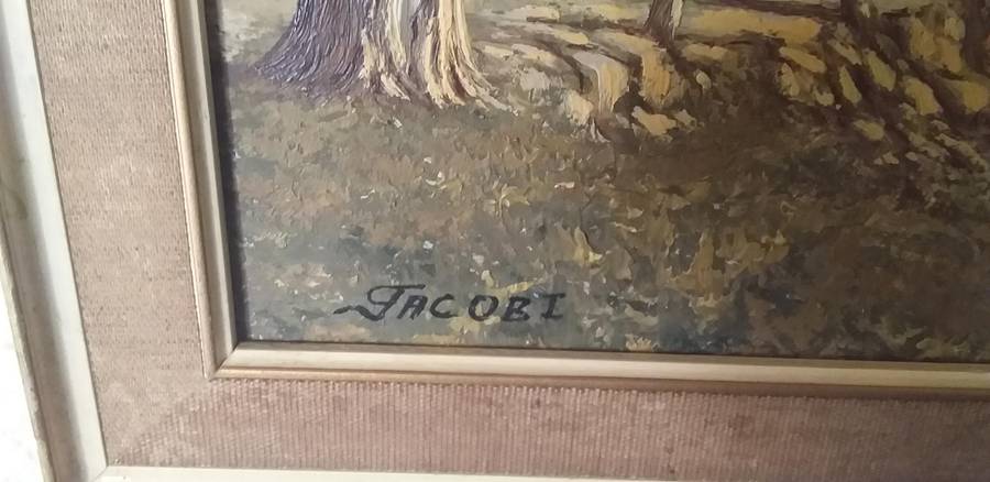 Jacobi Oil on board