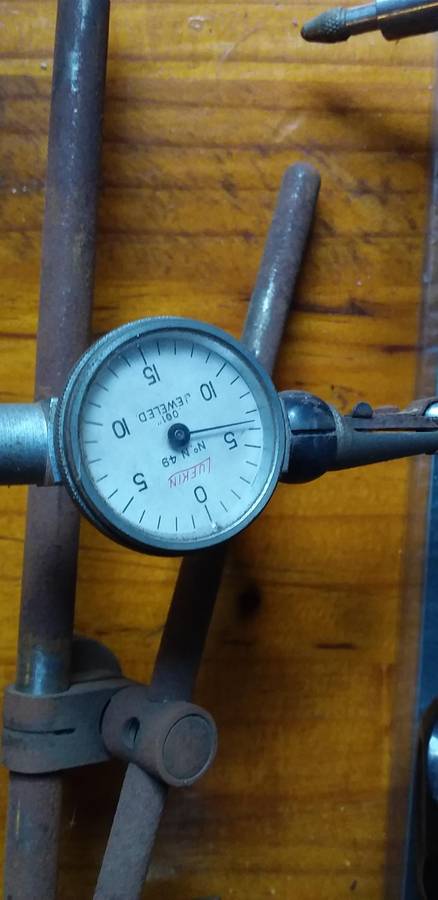 MITUTOYO and Lufkin vintage Indicator/base Sets