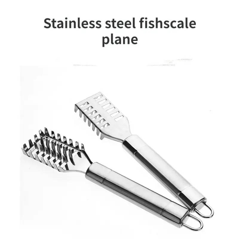 Fish Scaler Remover Planing Tool Stainless Steel