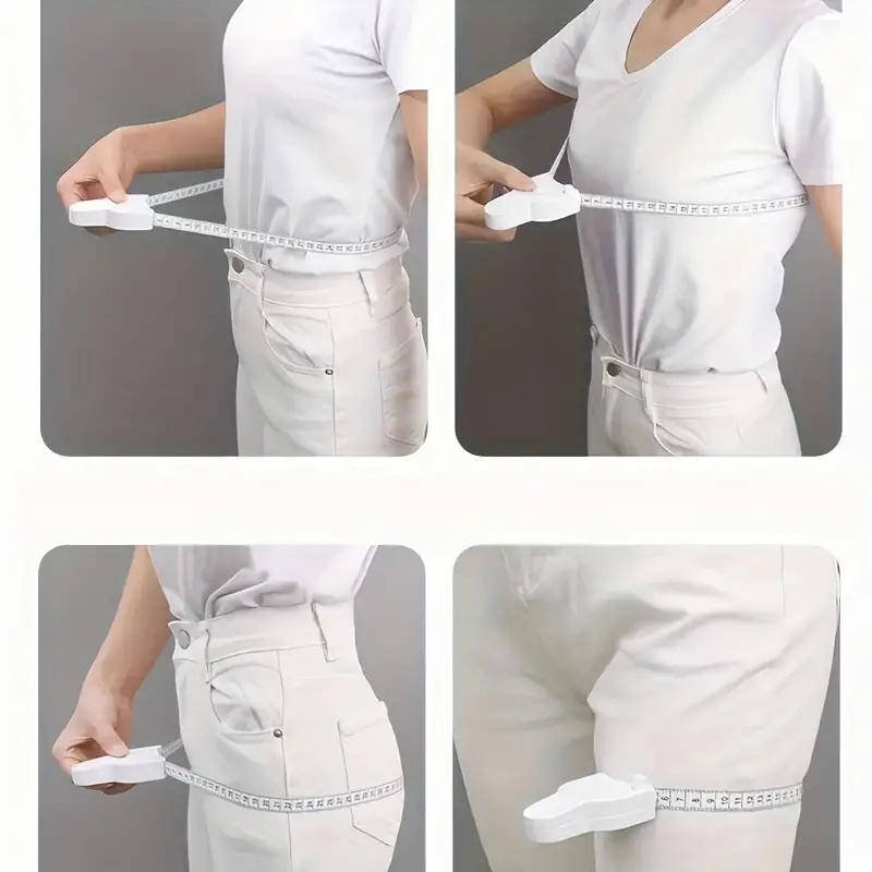 Body Measuring Tape Y-Shaped Automatic Retractable 60 inches 152cms