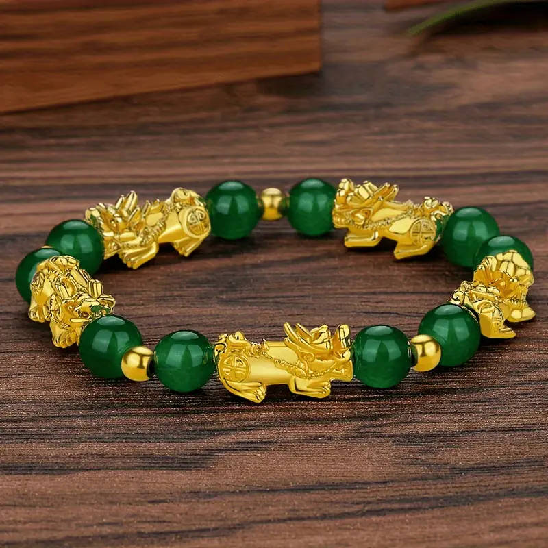 Fortune Lucky Dragon Charm Good Luck Bracelet