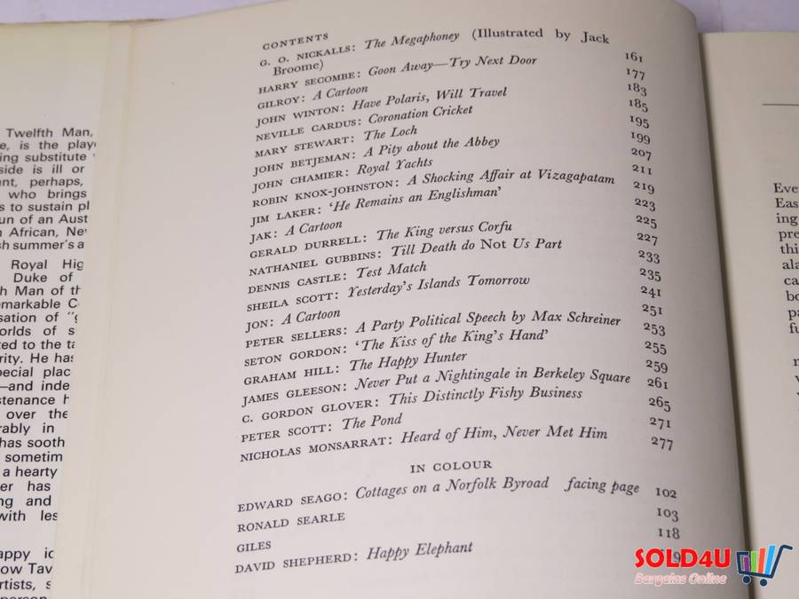 Twelfth Man : An Anthology brought together by The Lord's Taverners for H.R.H. The Prince Philip, Du