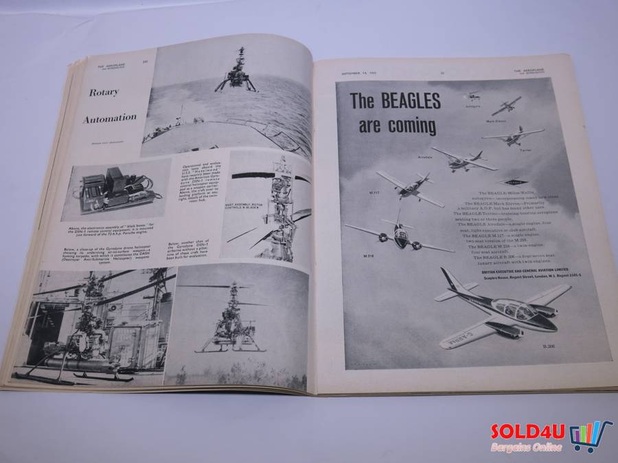 The Aeroplane and Astronautics Magazine 14 SEP 1961 - 1911 - 1961 - 50 Years of Progress