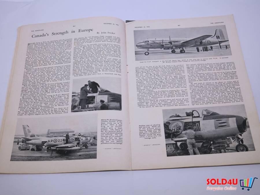 The Aeroplane Magazine - 25 December 1953