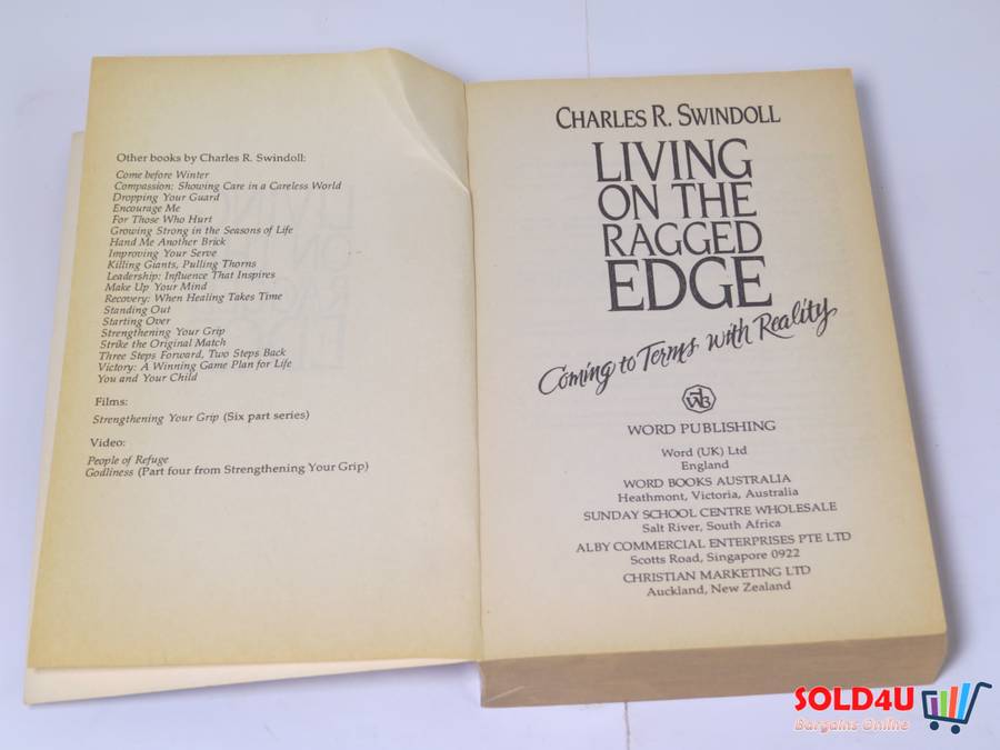 Living on the Ragged Edge - Charles R. Swindoll