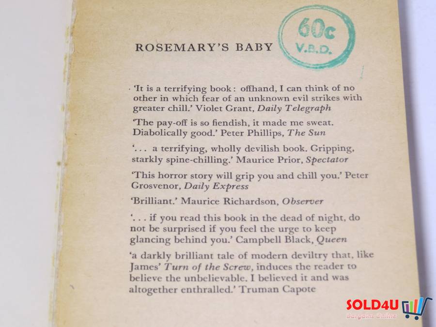 Rosemary's Baby by Ira Levin