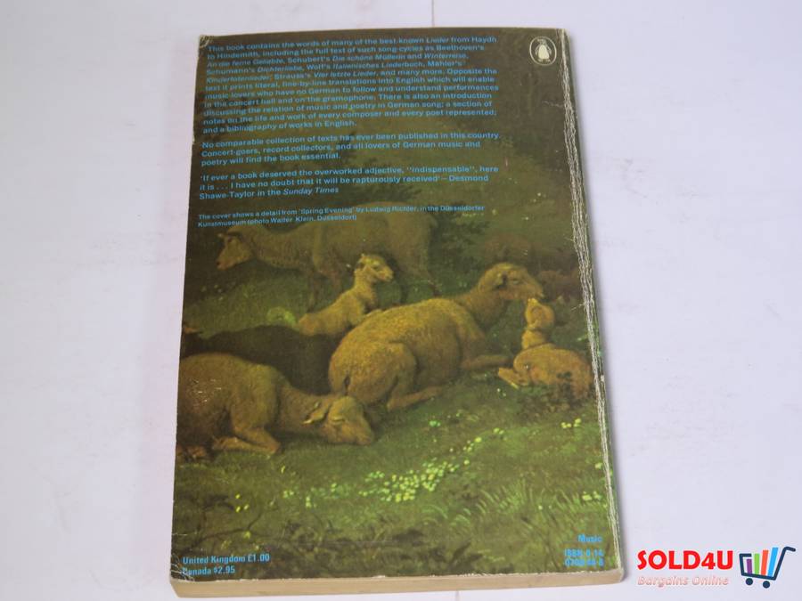 The Penguin book of Lieder by S.S.Prawer