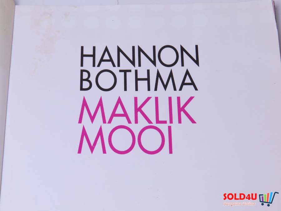 Hannon Bothma: Maklik mooi  Afrikaans  Ryno Mulder
