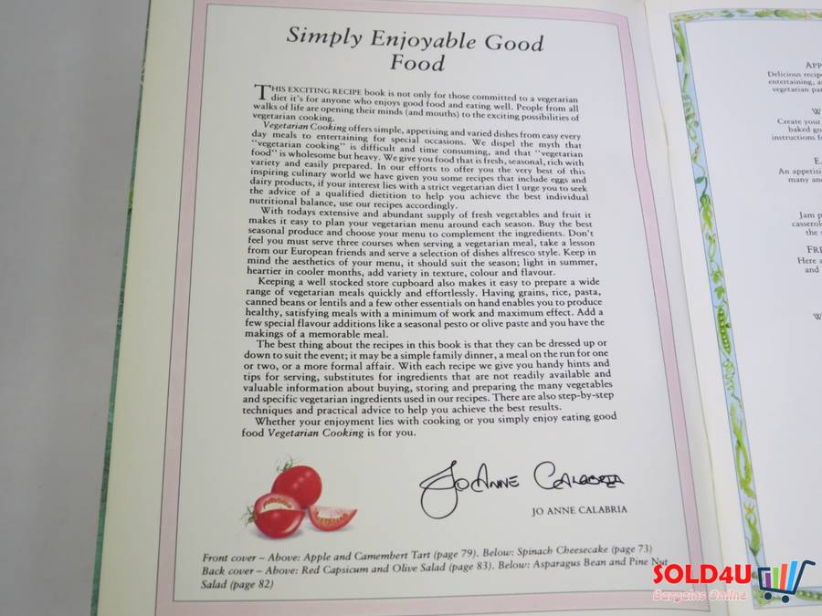 Family Circle Cookery Collection - Vegetarian Cooking by Jo Anne Calabria