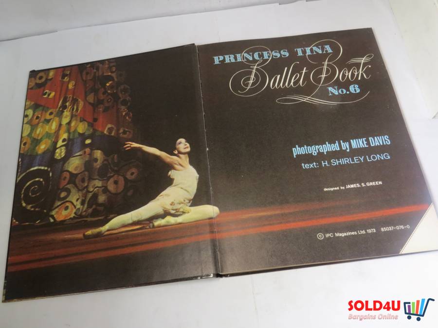 Princess Tina Ballet Book No.6 by H. Shirley Long