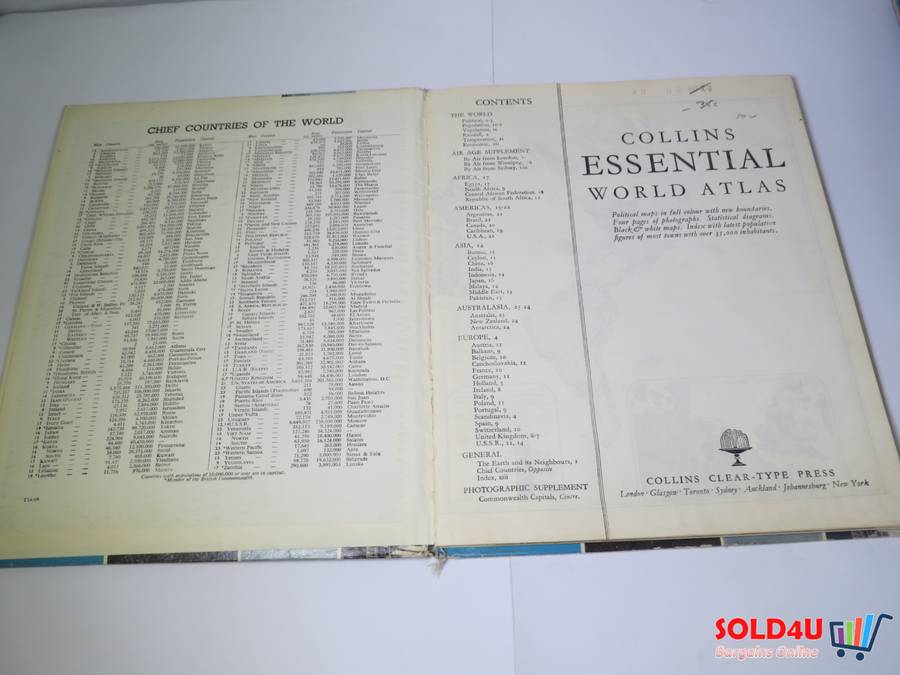 Collins Essential World Atlas