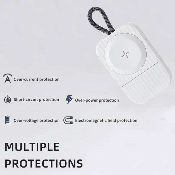 Portable Magnetic Wireless Charger Dock for Apple Watch Series