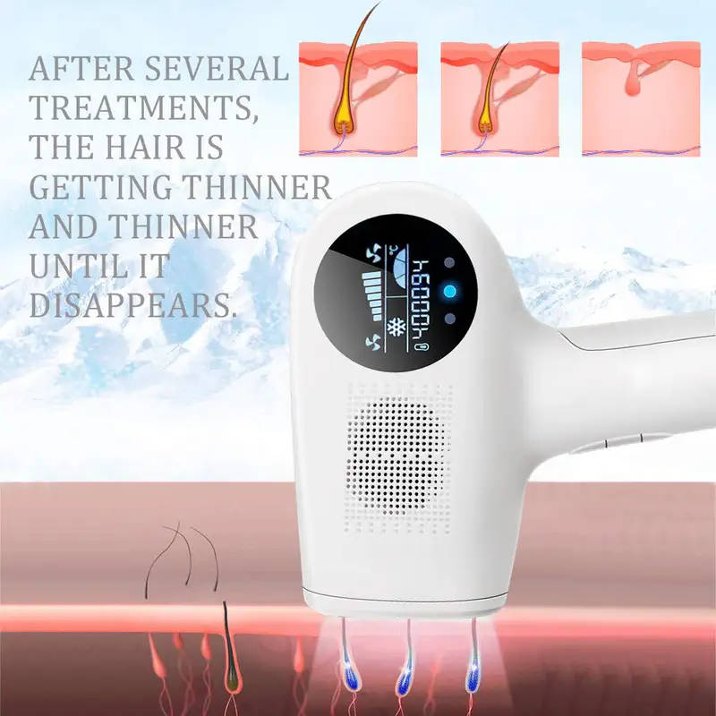 Permanent Hair Removal IPL Laser Hair Removal for Face & Body
