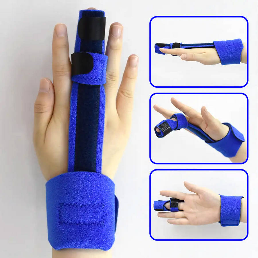 Adjustable Thumb Finger Splint With Built-in Aluminum Bracket