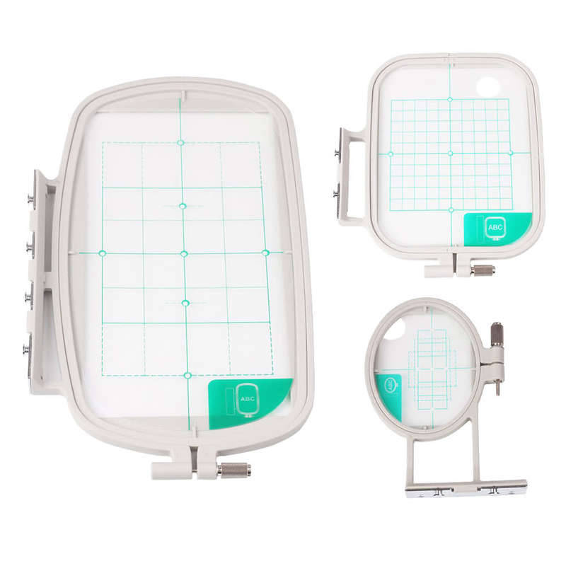 Embroidery Hoops Set for Brother Sewing Machines Set of 3