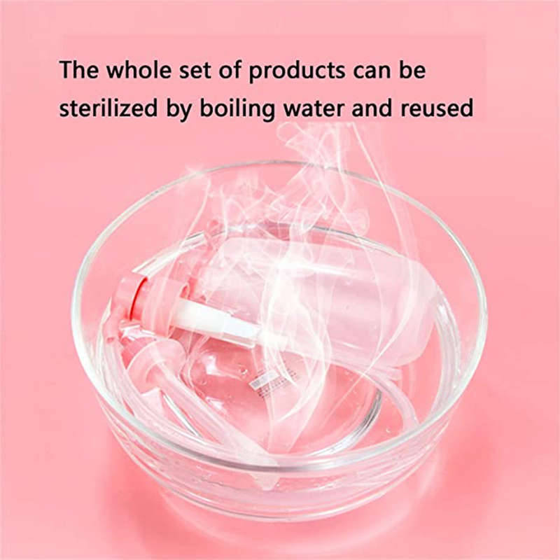 Portable 350ml Manual Pressurized Vaginal Irrigator