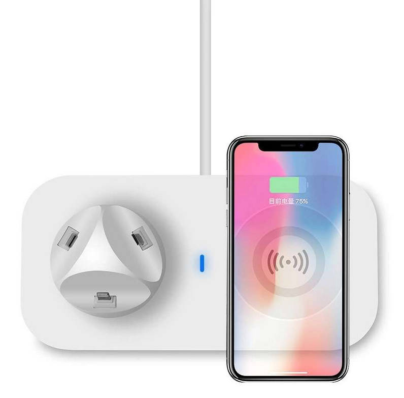 QI Wireless Fast Charger Stand For Cell Phones