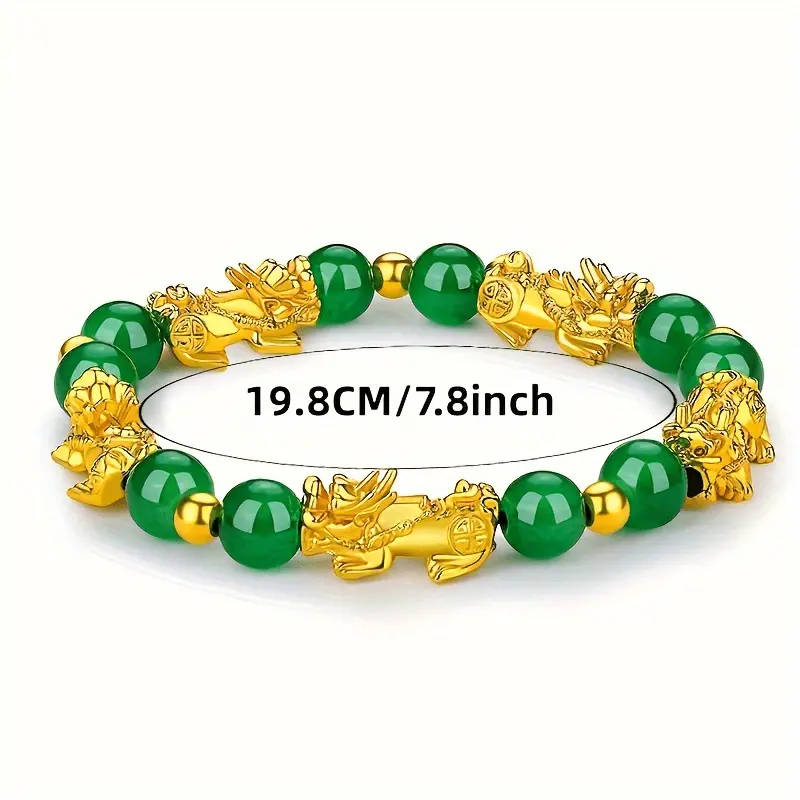 Fortune Lucky Dragon Charm Good Luck Bracelet