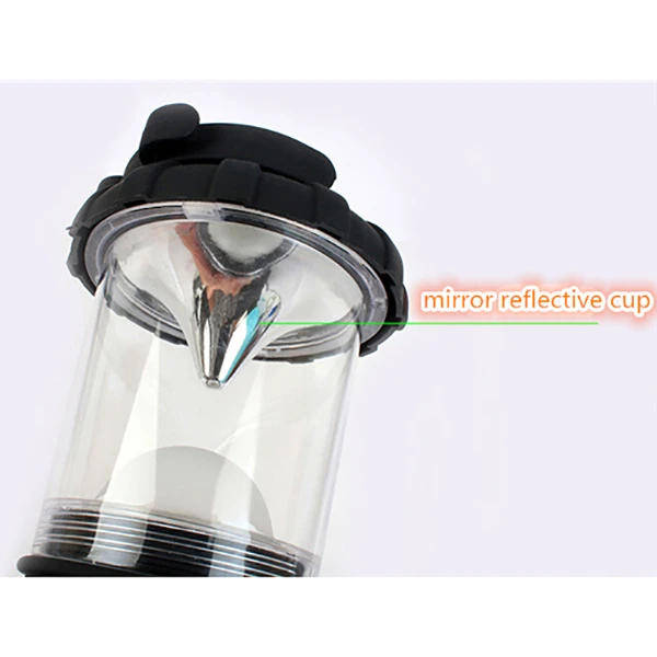 11 LED Bulbs Camping Fishing Bivouac Lantern Light built in Hook