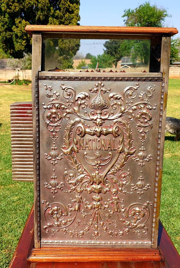 1909 NATIONAL NICKEL-PLATED BRASS CANDY CASH REGISTER MODEL 316