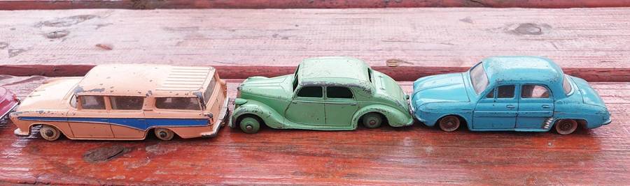 7 X 1/43 MECCHANO DINKY CARS