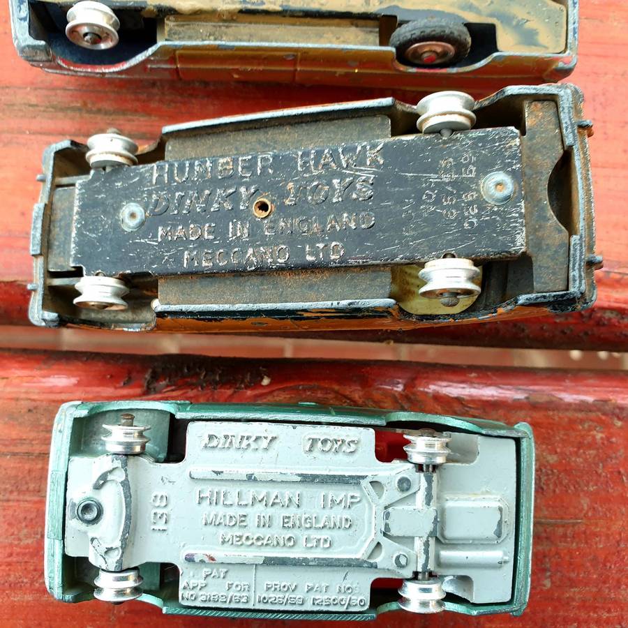 7 X 1/43 MECCHANO DINKY CARS