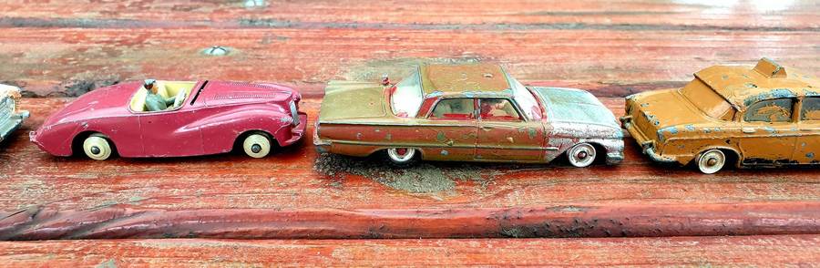 7 X 1/43 MECCHANO DINKY CARS