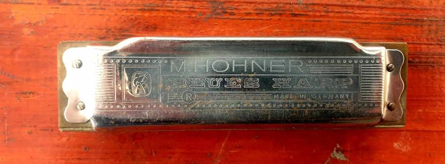VINTAGE HOHNER BLUES HARP HARMONICA A KEY