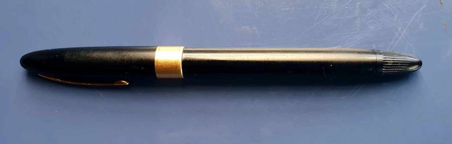 VINTAGE SHEAFFER USA M5 WHITE DOT 14K TRIM FOUNTAIN PEN
