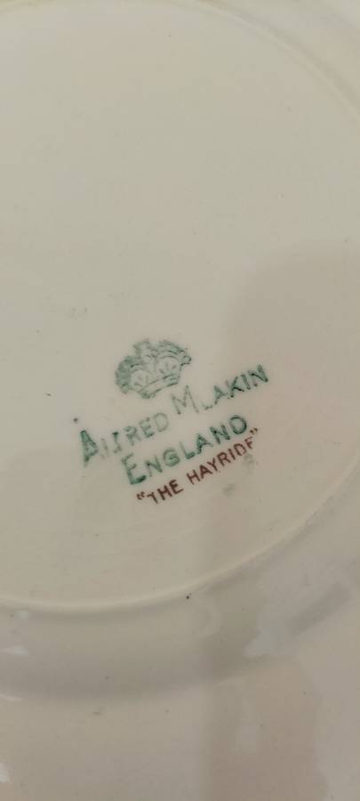 Stunning Alfred Meakin Fine China Decorative Plate (nr22) 17.5cm