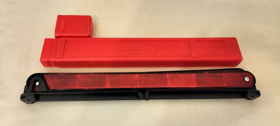 A Quality Homologado KL Fold Up Emergency Reflective Triangle with Stand in Holder.