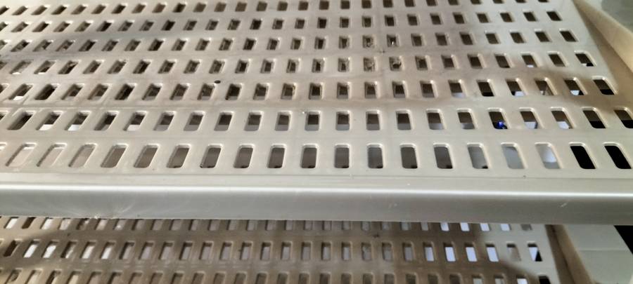 4 Tier Plastic Storage Unit on Wheels
