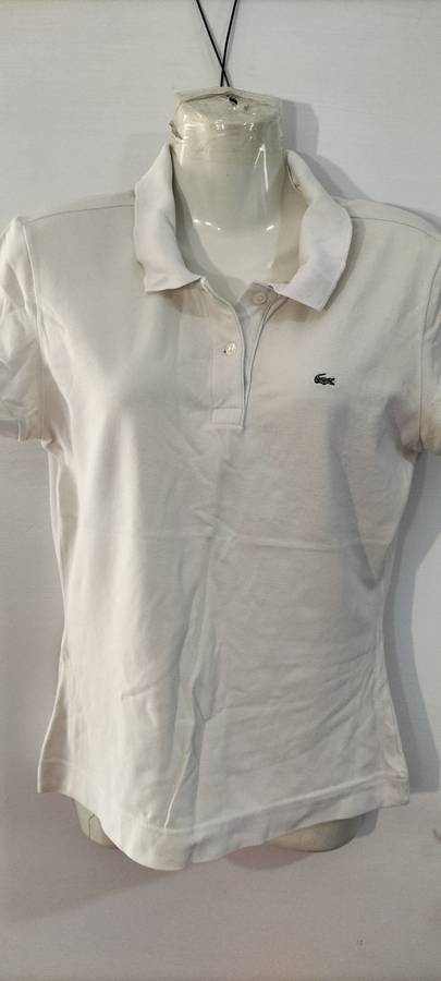 SUPERB Genuine Designer Lacoste Ladies Short Sleeve Top (Nr19). 42