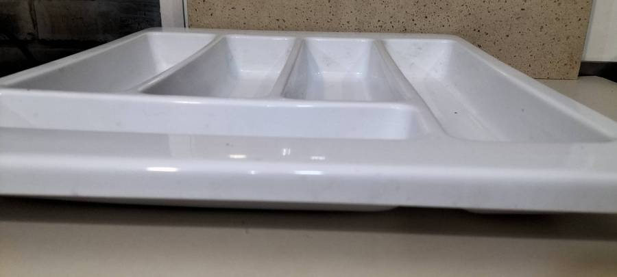 Extra Large Quality 5 Compartment Plastic Cutlery/Utensil/Tool/Crafts Tray