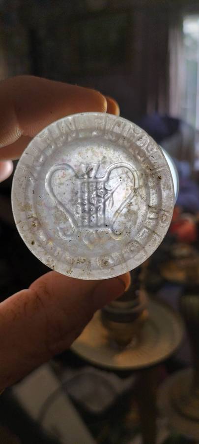 Rare 144 years old Antique Circa 1880 J&E Atkinson Perfume Bottle