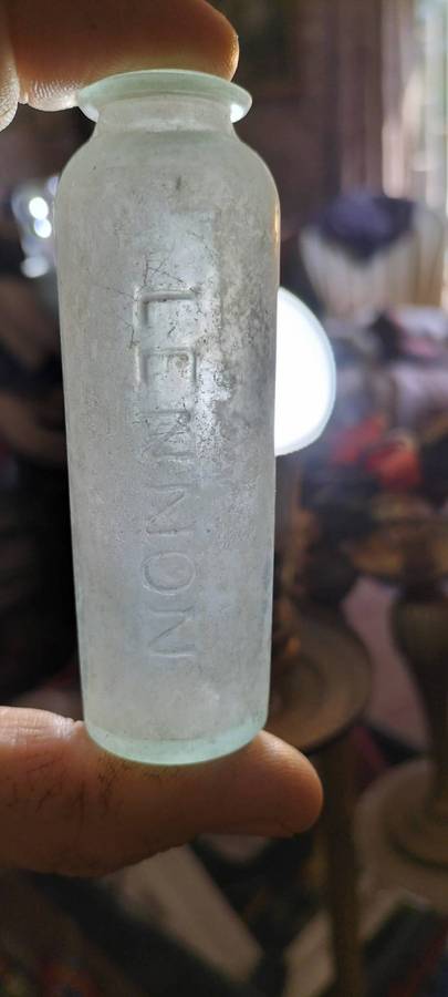Rare Antique Late 1800 Lennon Bottle