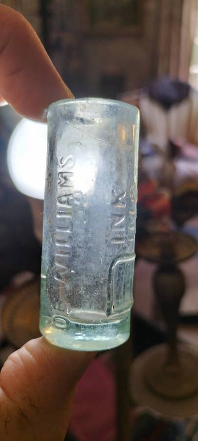 Very Rare Pair of Dr Williams Pink Pills for Pale People Circa 1930 Glass Vials